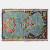 Couverture Tapis Oriental Perse Turc Antique (Devant)