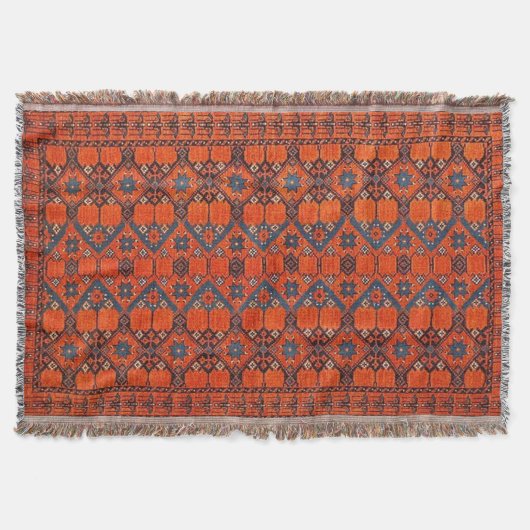 Couverture Tapis Oriental Turc Persan Antique (Devant)