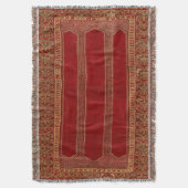 Couverture Tapis persan turc oriental rouge (devant Vertical)