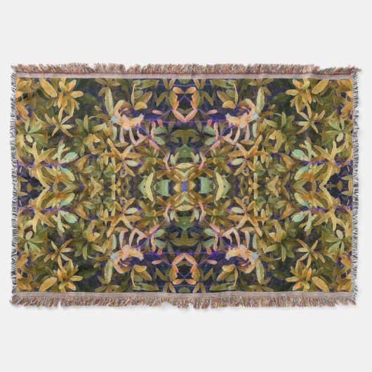 Couverture Tapisserie feuillue (Devant)