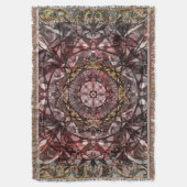 Couverture Tapisserie médiévale or et rouge (devant Vertical)