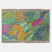 Couverture Tapisserie tropicale II (Devant)