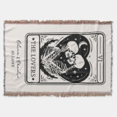 Couverture Tarot Amoureux Squelette Jusqu'à la Mort Personnal (Devant)