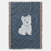 Couverture Tartan Black Watch Westie (devant Vertical)