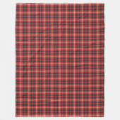 Couverture Tartan classique pour des nuits de vaca (Devant)