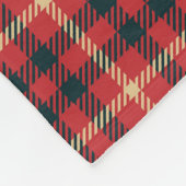 Couverture Tartan classique pour des nuits de vaca (Coin)