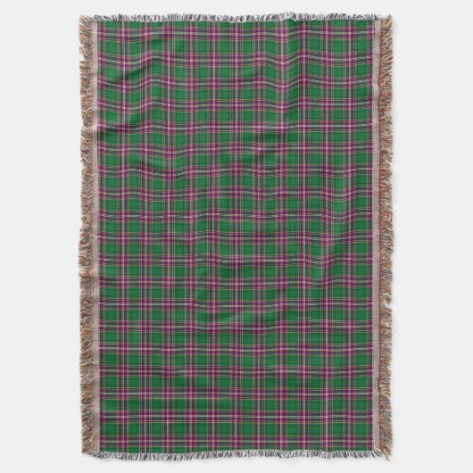 Couverture Tartan de chasse de MacFarlane de clan (devant Vertical)