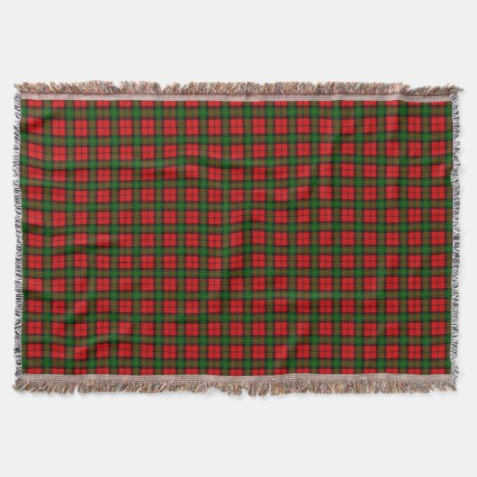 Couverture Tartan de Kerr de clan (Devant)