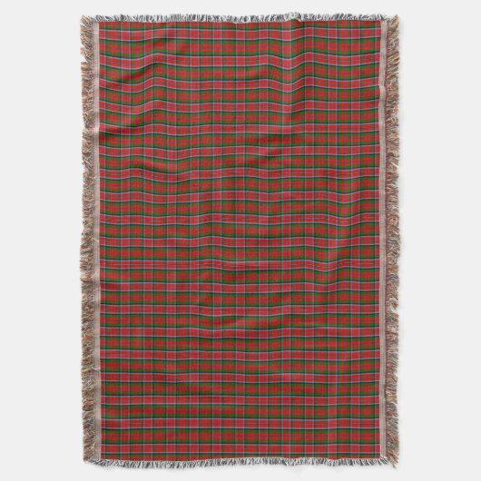 Couverture Tartan de MacNaughton de clan (devant Vertical)