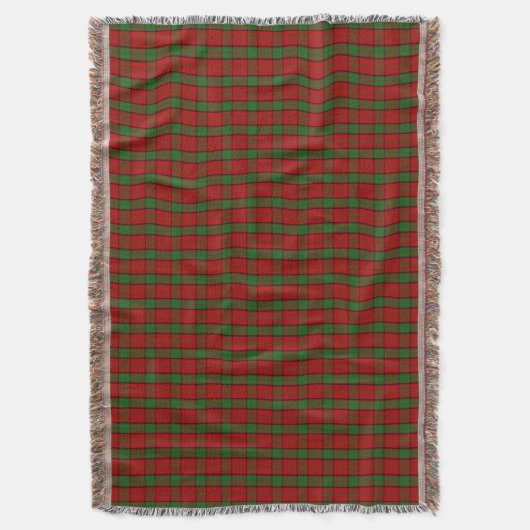 Couverture Tartan de Maxwell de clan (devant Vertical)