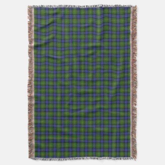Couverture Tartan de Muir de clan (devant Vertical)