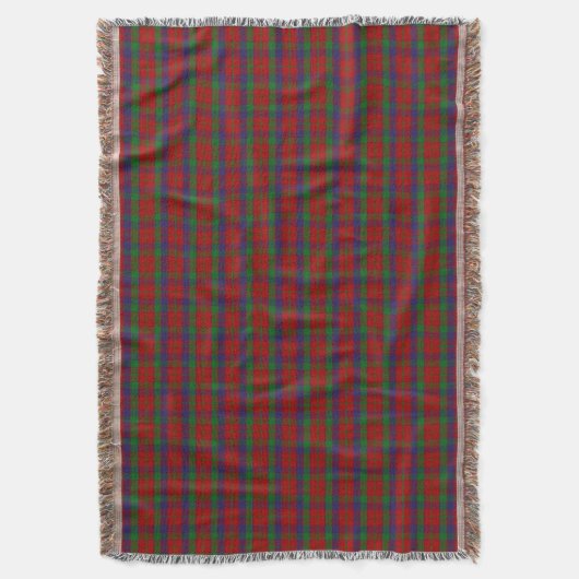 Couverture Tartan de Robertson de clan (devant Vertical)