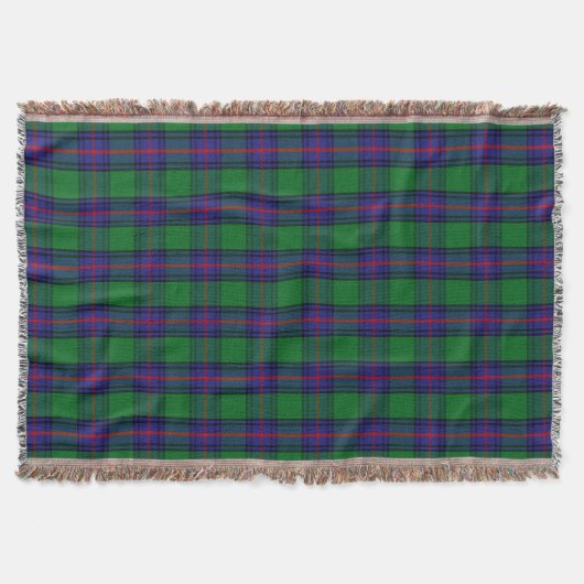 Couverture Tartan de Shaw de clan (Devant)