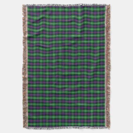 Couverture Tartan de Sutherland de clan (devant Vertical)