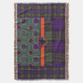Couverture Tartan d'écossais de plaid de clan de Macdonald (devant Vertical)