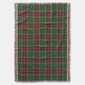 Couverture Tartan écossais de Baxter de clan (devant Vertical)