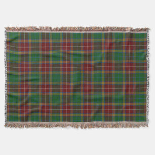 Couverture Tartan écossais de Baxter de clan