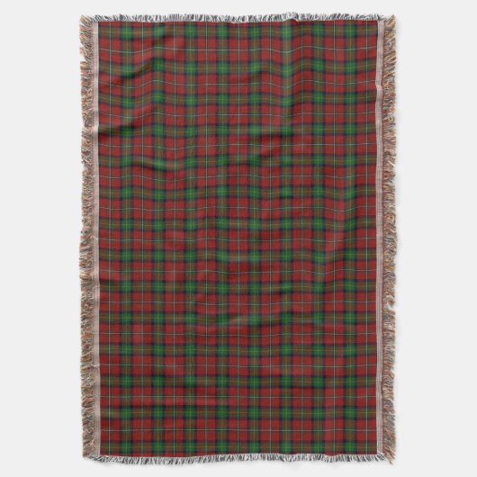 Couverture Tartan écossais de Boyd de clan (devant Vertical)