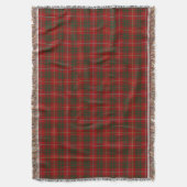 Couverture Tartan écossais de Bruce de clan (devant Vertical)