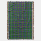 Couverture Tartan écossais de chasseur de clan (devant Vertical)