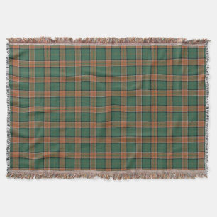 Couverture Tartan écossais de colin de clan