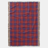 Couverture Tartan écossais de Hamilton de clan (devant Vertical)