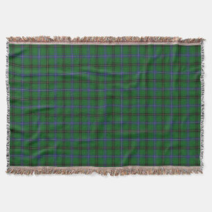 Couverture Tartan écossais de Henderson de clan