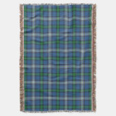 Couverture Tartan écossais de MacDowall McDowell de clan (devant Vertical)