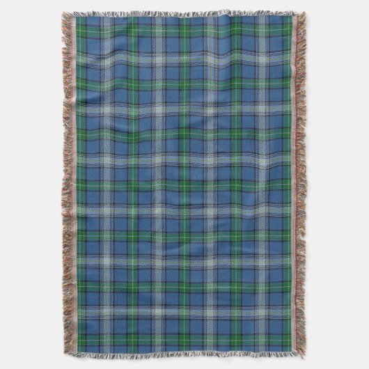 Couverture Tartan écossais de MacDowall McDowell de clan (devant Vertical)
