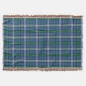 Couverture Tartan écossais de MacDowall McDowell de clan (Devant)