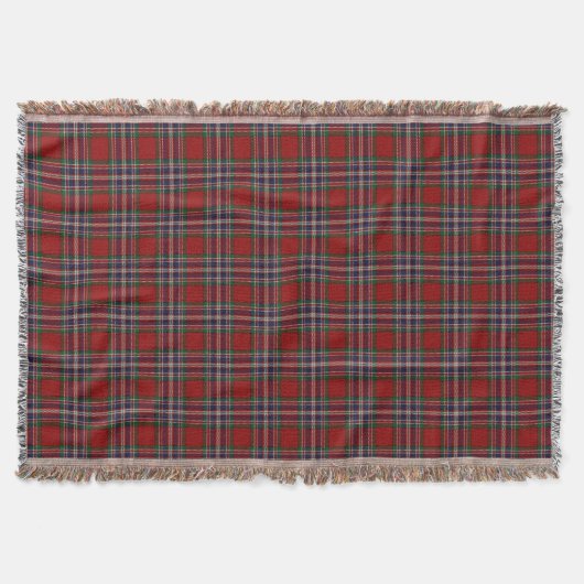 Couverture Tartan écossais de MacFarlane de clan (Devant)