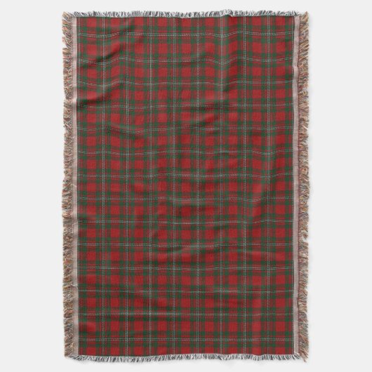 Couverture Tartan écossais de MacGregor Gregor de clan (devant Vertical)