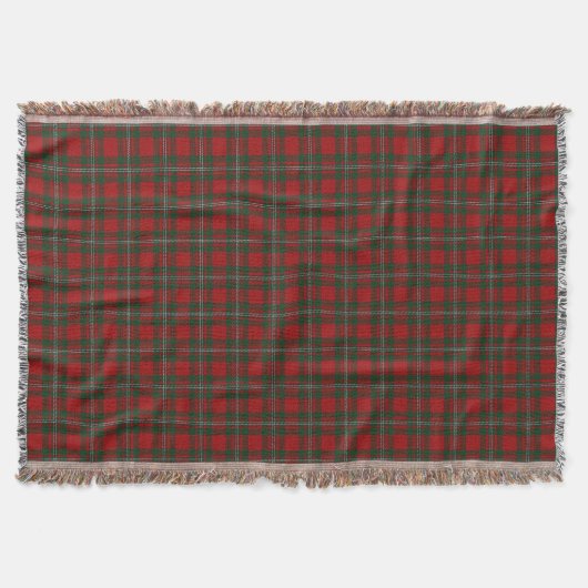 Couverture Tartan écossais de MacGregor Gregor de clan (Devant)