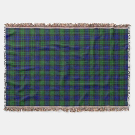 Couverture Tartan écossais de MacKay de clan (Devant)