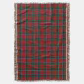 Couverture Tartan écossais de MacNachtan McNaughton de clan (devant Vertical)