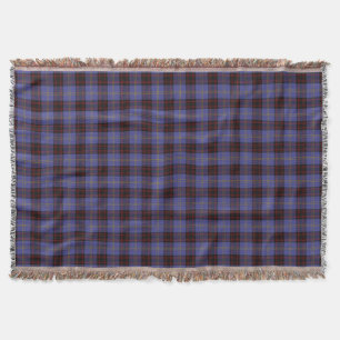 Couverture Tartan écossais de Rutherford de clan