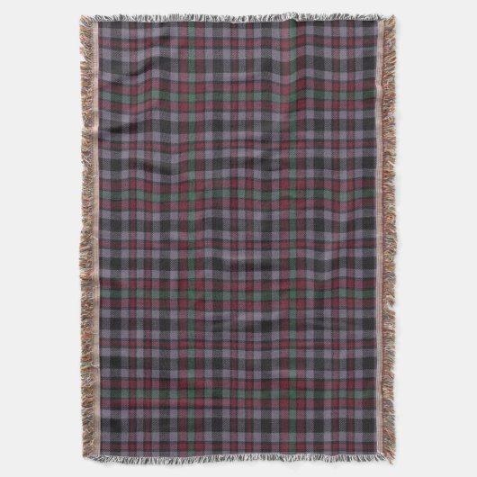 Couverture Tartan écossais moderne Borthwick (devant Vertical)