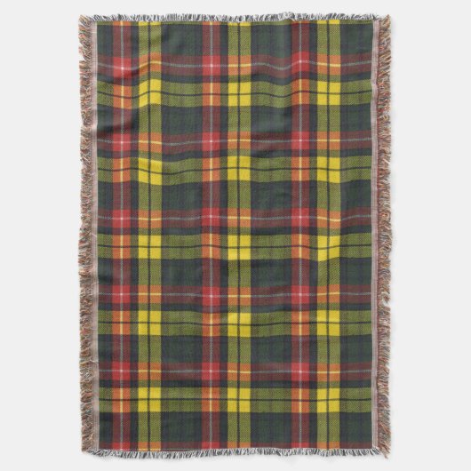 Couverture Tartan écossais original Buchanan M (devant Vertical)
