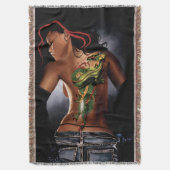 Couverture Tatouage de femme dragon de fantasy gras (devant Vertical)