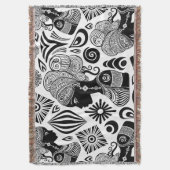 Couverture Tatouage Tribal Portrait de Fille Africaine (devant Vertical)