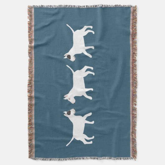 Couverture Taureau Terrier Lance Blanket (devant Vertical)