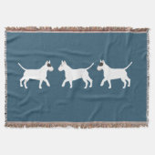 Couverture Taureau Terrier Lance Blanket (Devant)