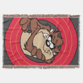 Couverture TAZ™ à travers les cercles LOONEY TUNES™ (Devant)