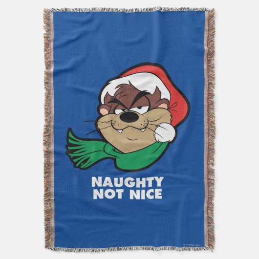 Couverture TAZ™ "Naughty Not Nice" (devant Vertical)