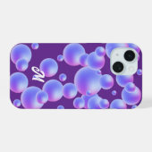 Couverture téléphonique de Purple Buble (Verso Horizontal)