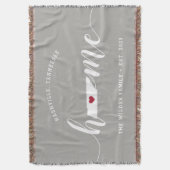 Couverture Tennessee Home State Personnalisé (devant Vertical)