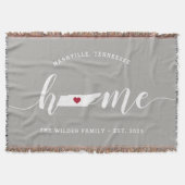 Couverture Tennessee Home State Personnalisé (Devant)