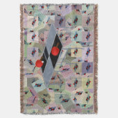 Couverture Tennis de table Design d'art Abstrait, (devant Vertical)