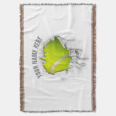 Couverture Tennis Tordu Blanche (devant Vertical)