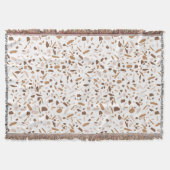 Couverture Terrazzo Brown et Beige et White (Devant)
